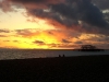 Sonnenuntergang in Brighton